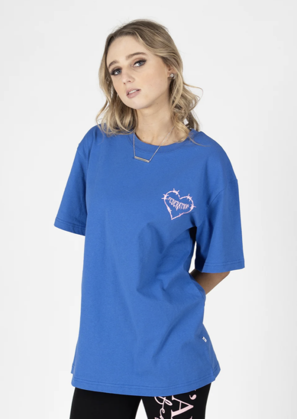 Our Tee-Lil Caution Blue - Image 3