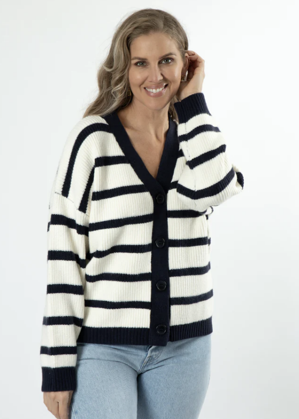 Greyson Cardi White/Navy - Image 3