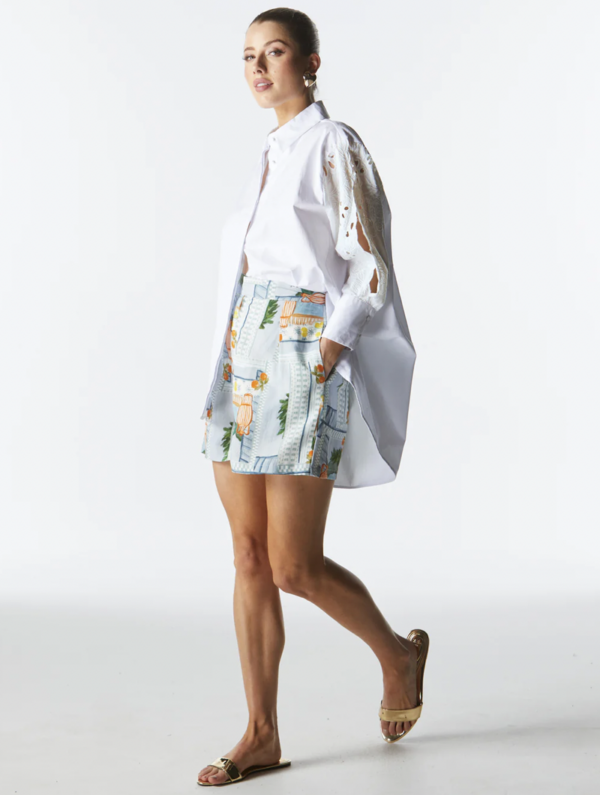 Lily Pad Broderie Shirt - Image 2