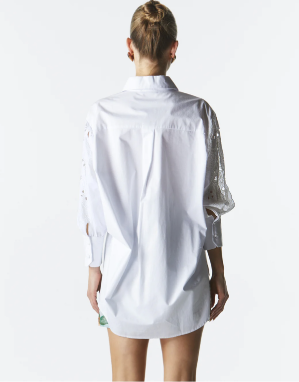 Lily Pad Broderie Shirt - Image 4