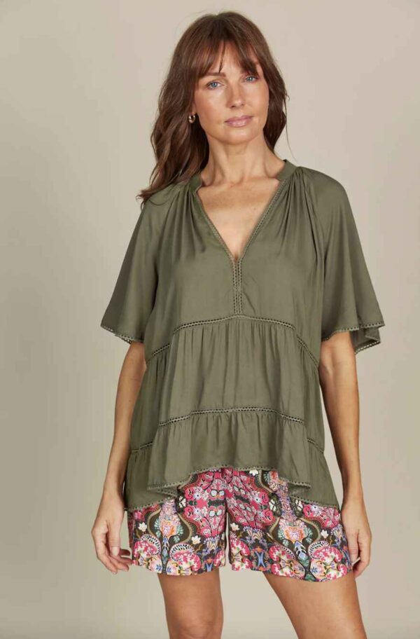 Esme Top Olive