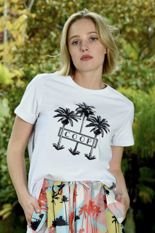 Coconut Grove T-Shirt White - Image 2