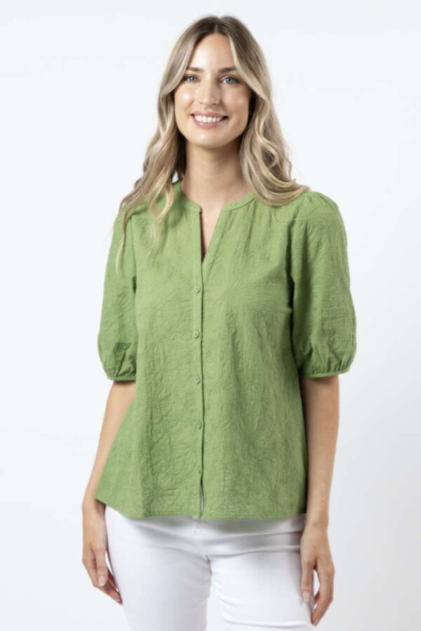 June Blouse Grass - Image 2