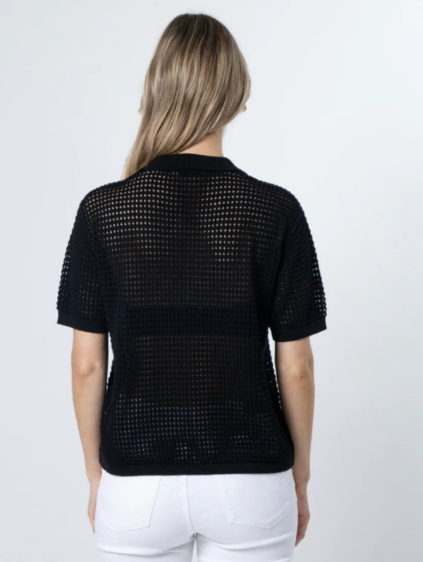 Holly Knit Top Black - Image 3