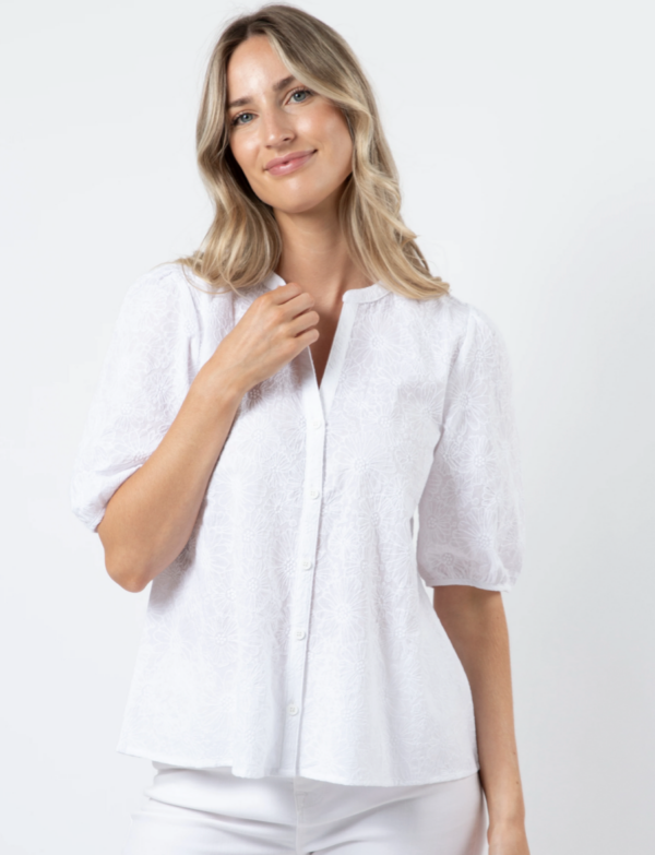 June Blouse White - Image 5