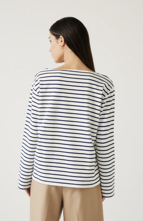 Satellite Tee navy Stripe - Image 8