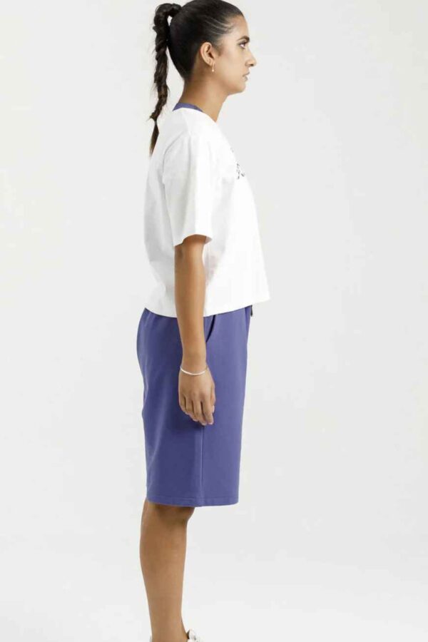 Long Sweat Shorts Hyacinth - Image 3