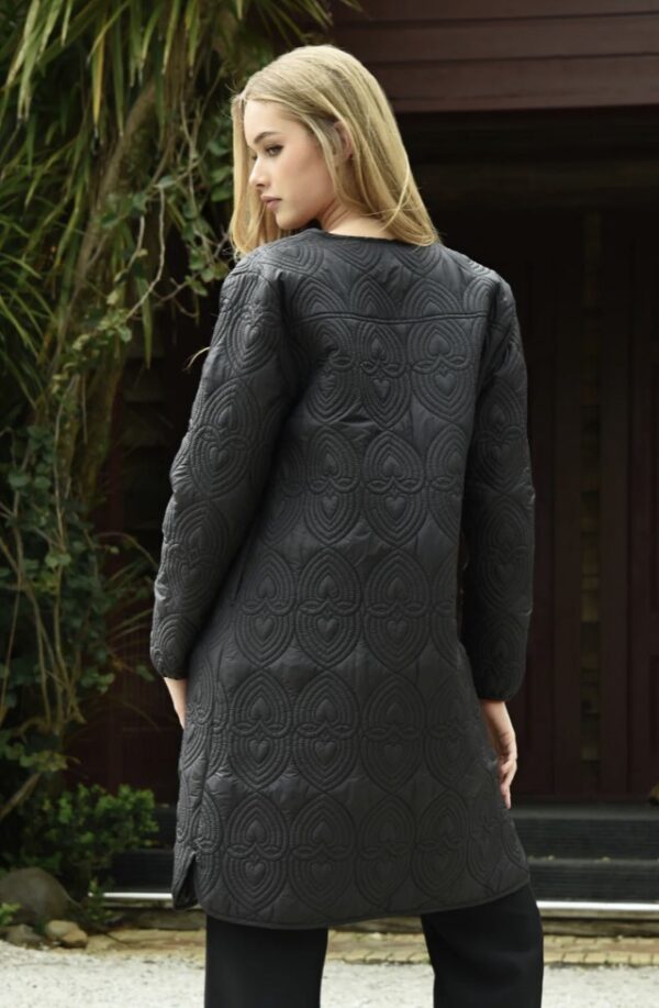 Love It Or Quilt It Jacket - Black - Image 3
