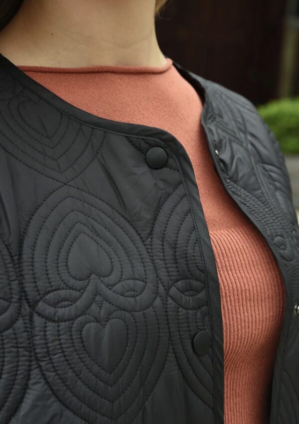 Love It Or Quilt It Jacket - Black - Image 4