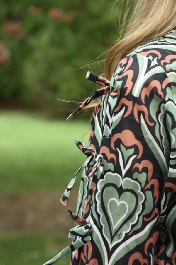 When I Bow Up Dress - Sage - Image 5