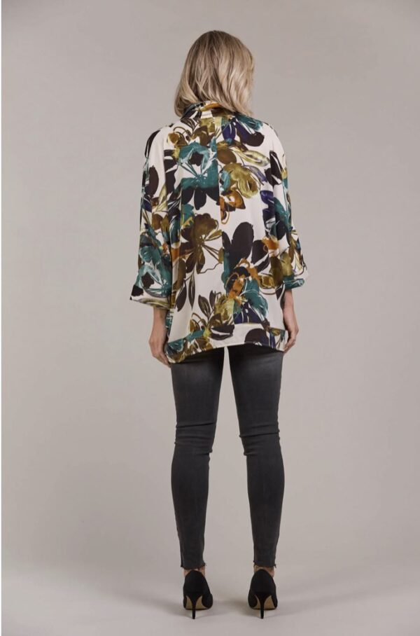Elsie Relaxed Shirt Botanical Tusk - Image 5