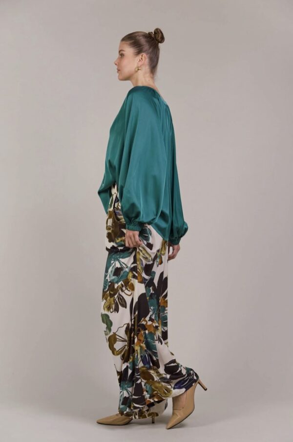 Ivy Blouse Teal - Image 3
