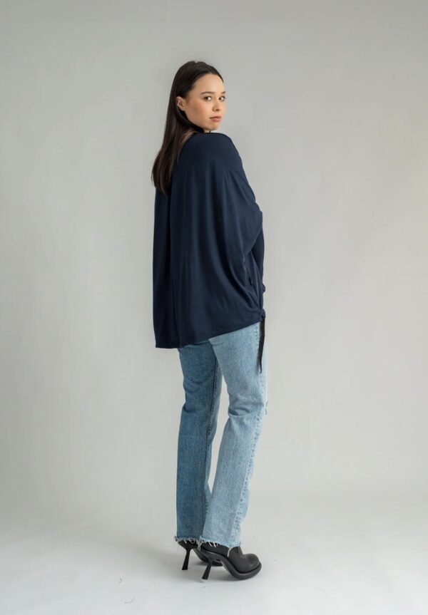 Yari Merino Tunic Ink - Image 2