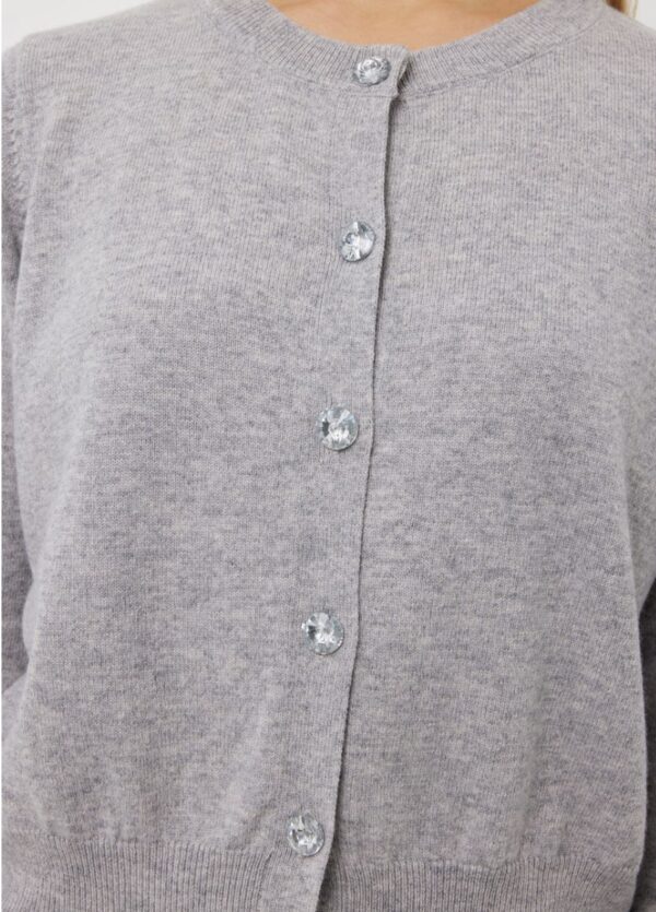 Annie Cardi Grey Cashmere - Image 3