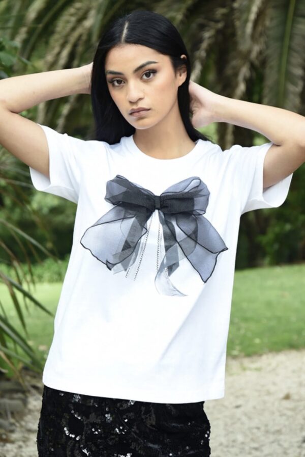 Bow-Ho T-shirt -White