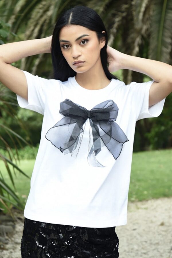 Bow-Ho T-shirt -White