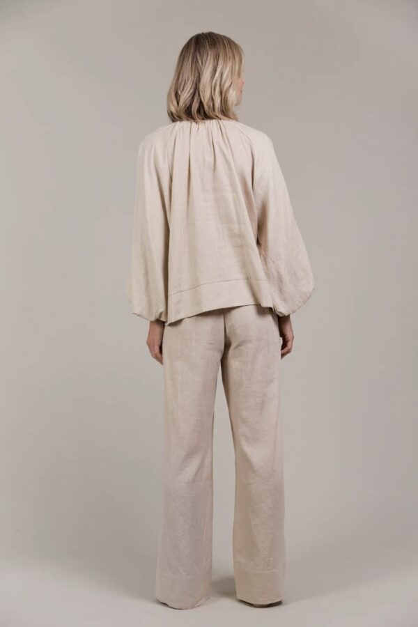 Laax Button Blouse Ecru - Image 4