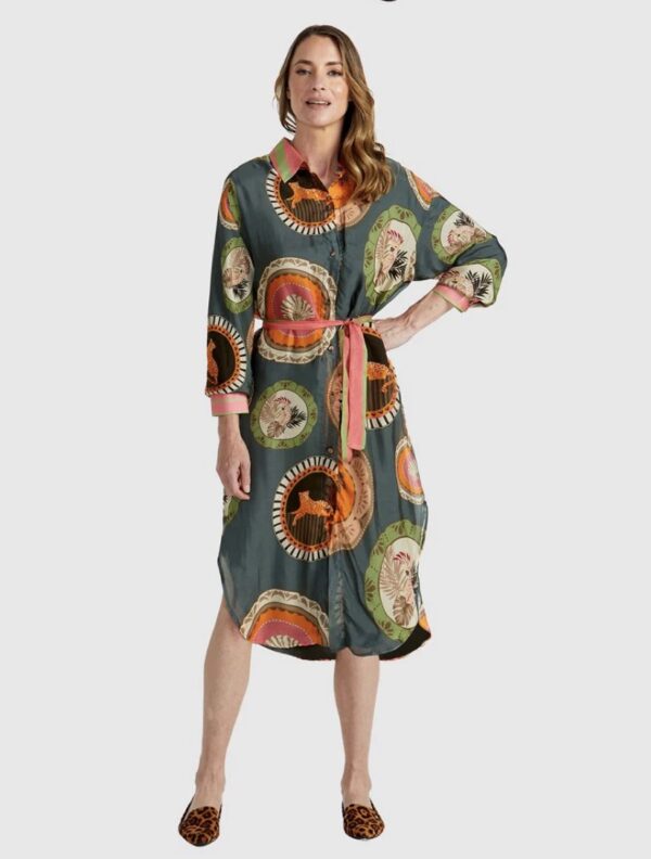 Ernst Dress - Plate Green - Image 2