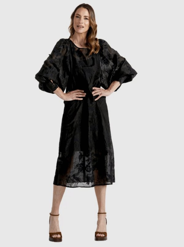 Aurora Dress - Black - Image 2