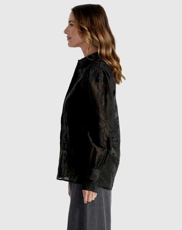 Aurora Shirt - Black - Image 2