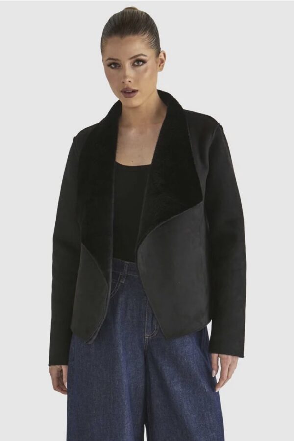 Behold Reversible Fur Jacket