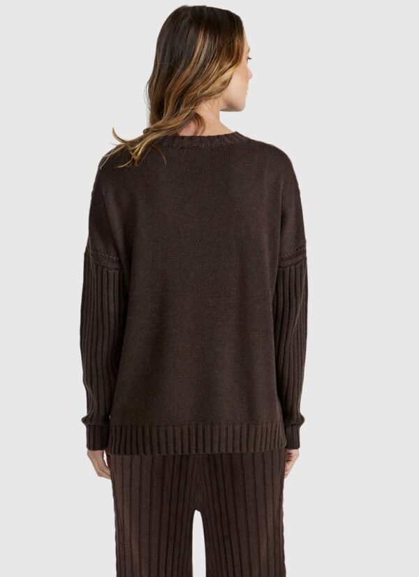 Catalina Knit - Choc Brown - Image 4