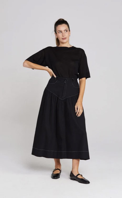 Zoey Skirt-Black
