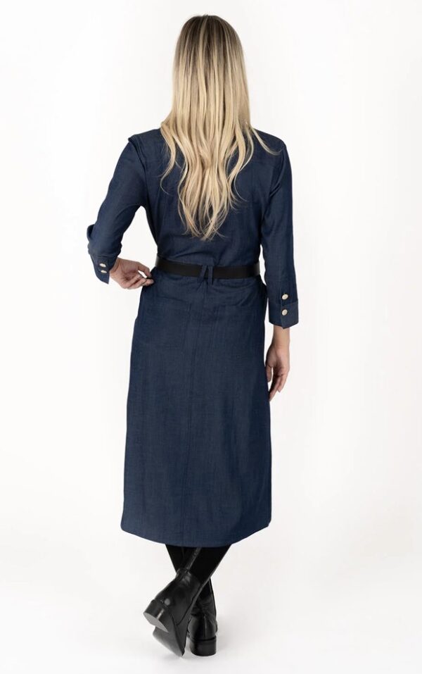 Jovi Dress Mid Blue - Image 5