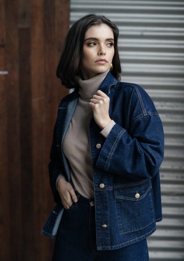 Loz Jacket Dark Blue