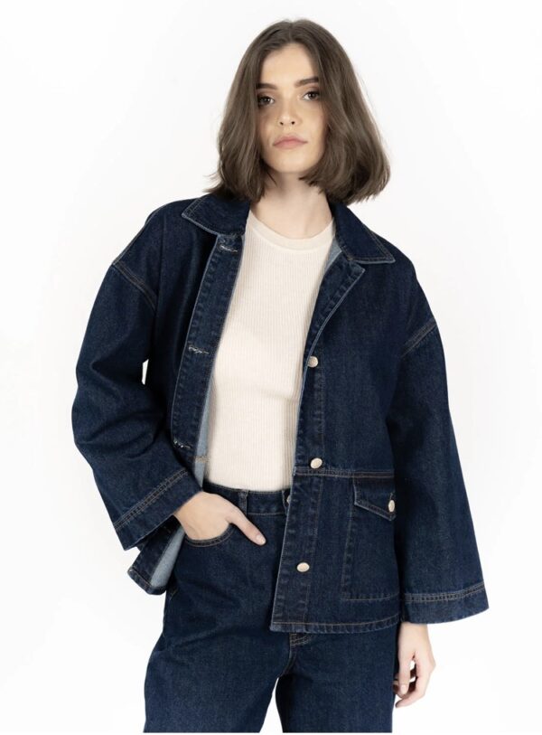 Loz Jacket Dark Blue - Image 2