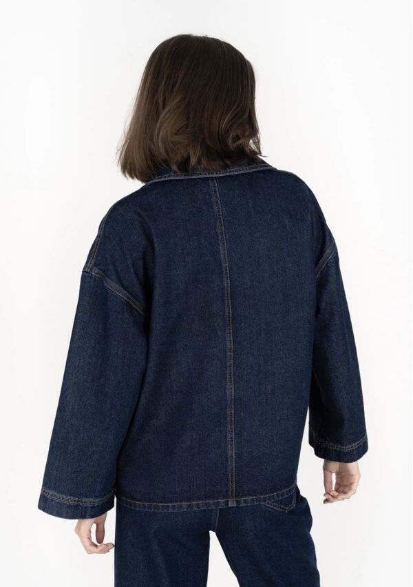 Loz Jacket Dark Blue - Image 4