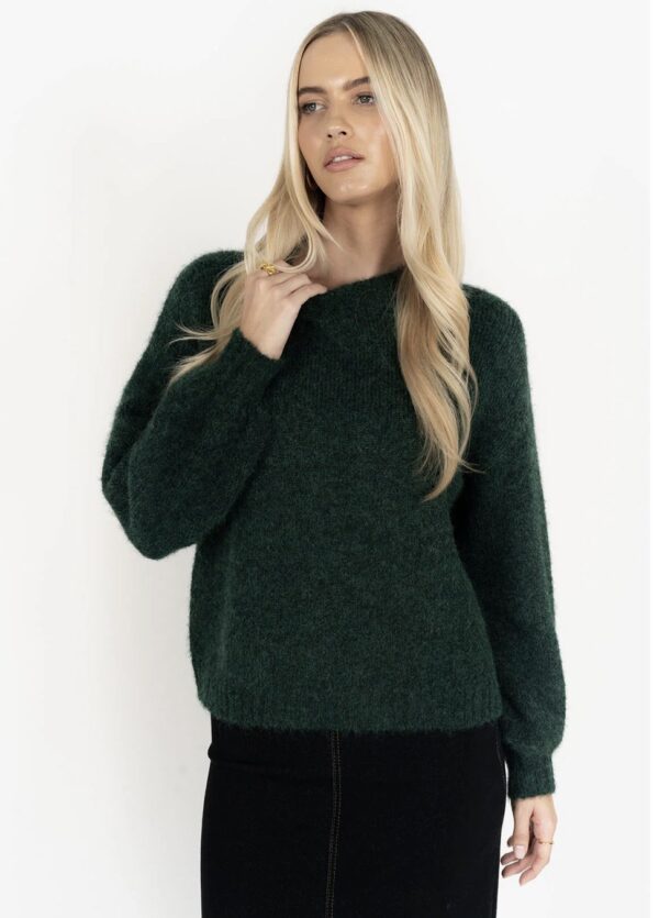 Neve Jumper Green - Image 2