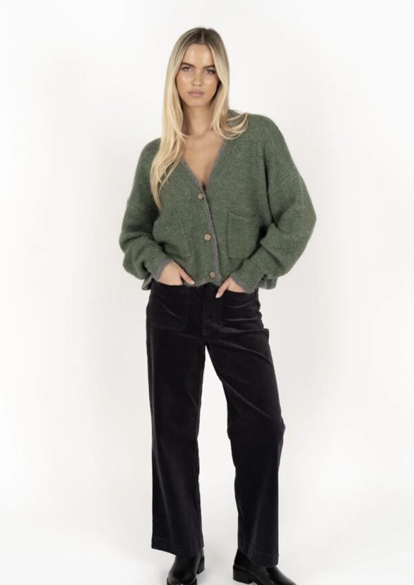 Suki Cord Pants Midnight