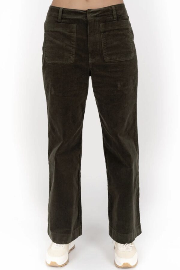 Suki Cord Pants Moss