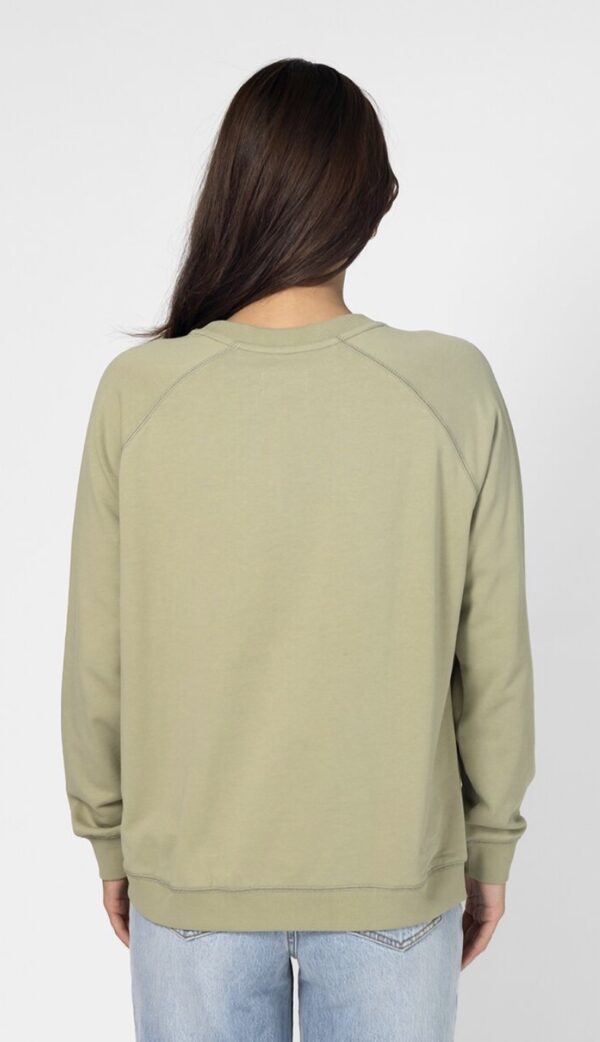 Classic Sweater Mint White Logo - Image 3