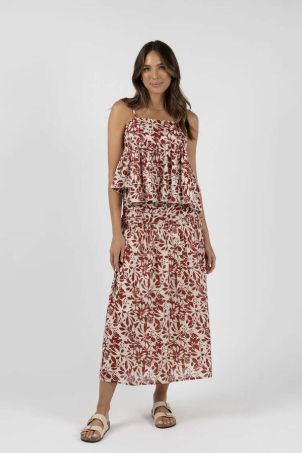 Eden Ruched Skirt - Image 2