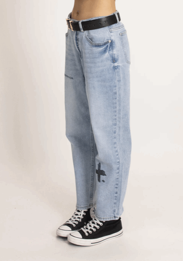 Take It Easy Jean Washed Blue - Image 3