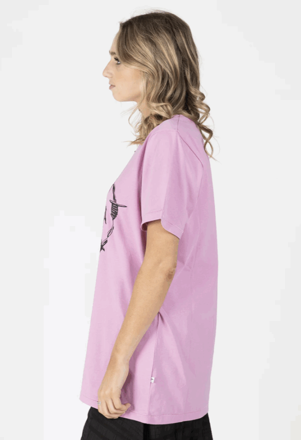 Rush Tee Caution Light Rose - Image 4