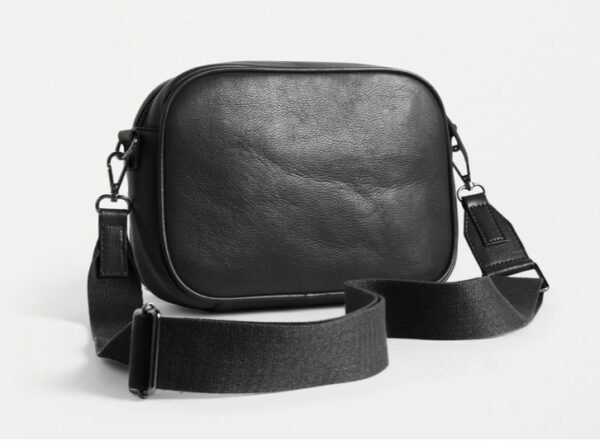 Kassel Leather Crossbody Black