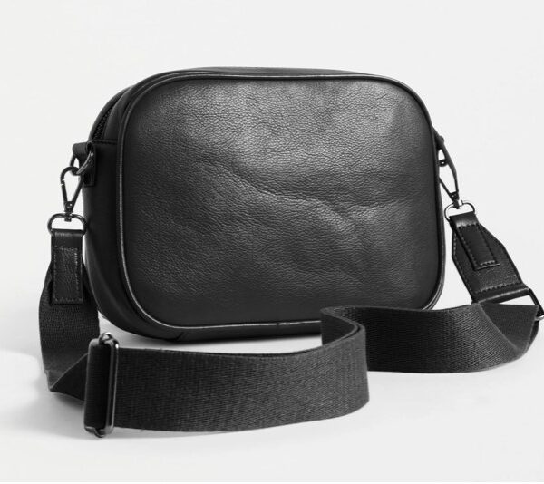 Kassel Leather Crossbody Black