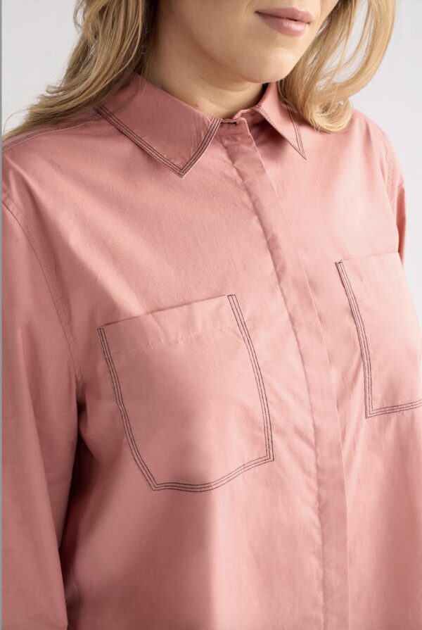Salli Shirt Clay Pink - Image 2