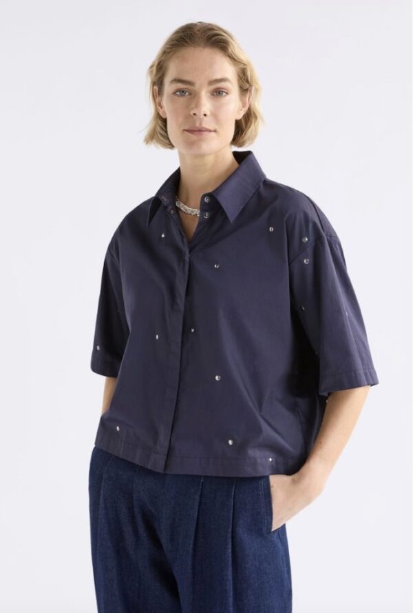 Studd Shirt Bright Navy