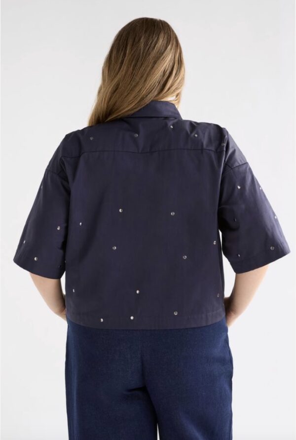 Studd Shirt Bright Navy - Image 5