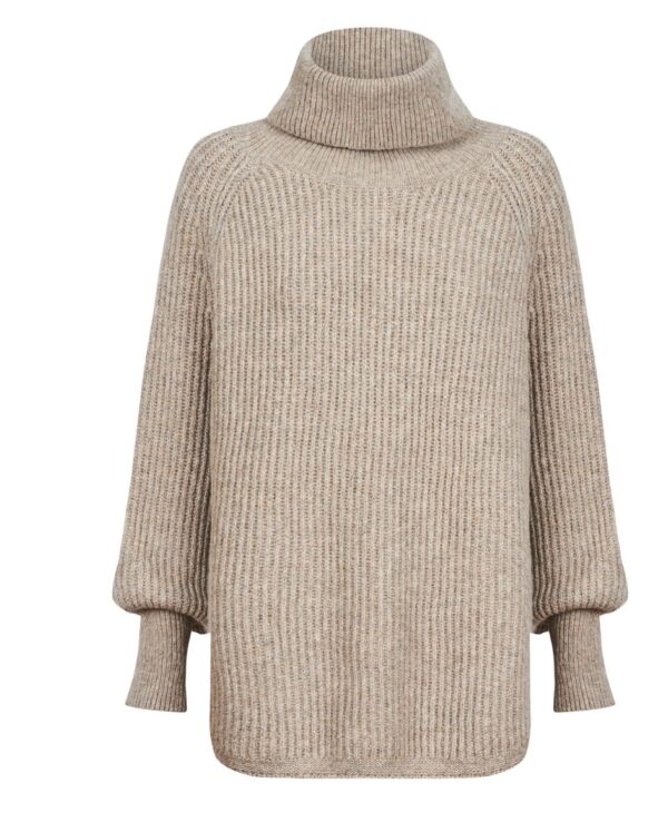 Miru Poncho Taupe - Image 2