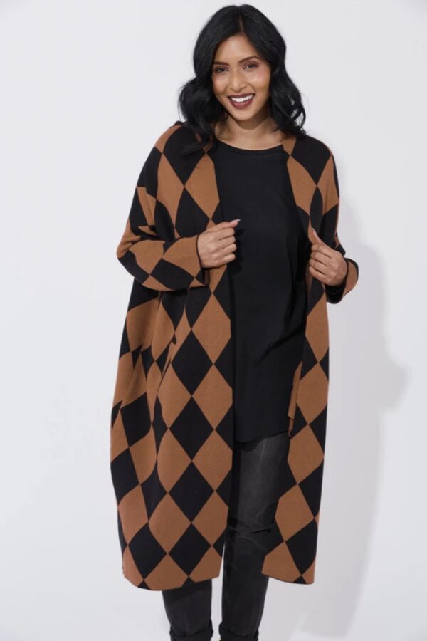 Casablanca Cardigan Kohl/Dune
