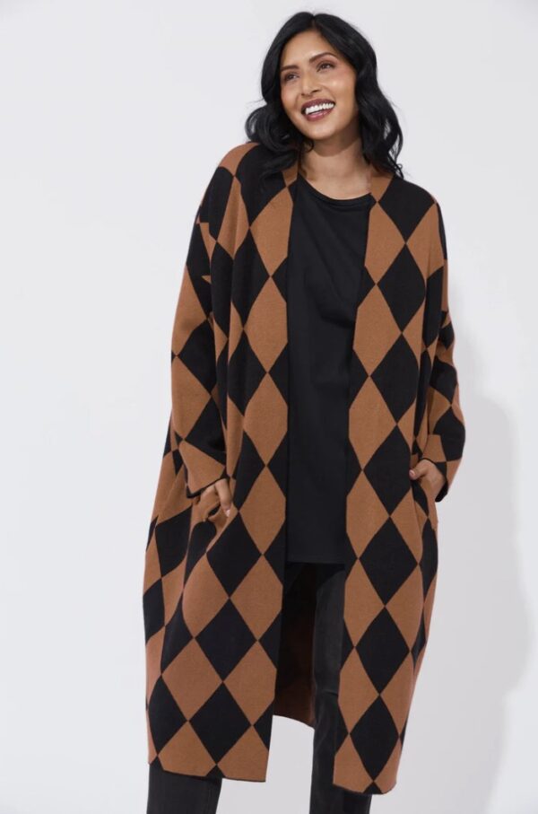 Casablanca Cardigan Kohl/Dune - Image 3