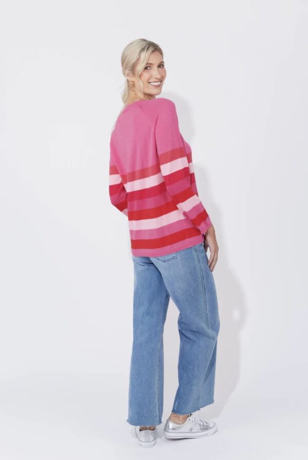 Florida Stripe Jumper Pink - Image 5