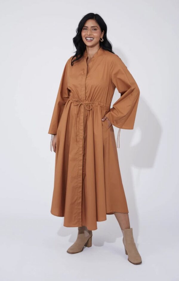 Phoenix Shirt Dress Dune - Image 2