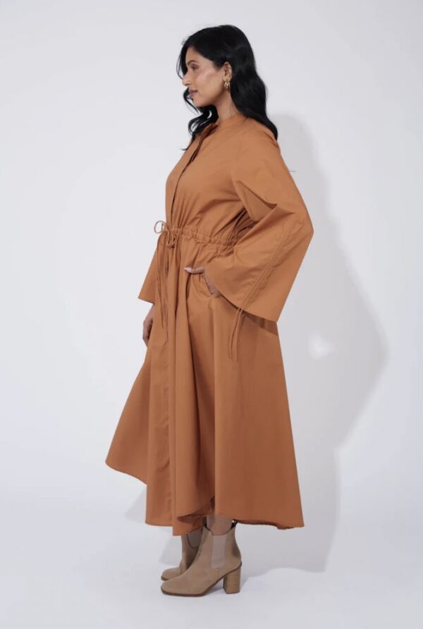 Phoenix Shirt Dress Dune - Image 4