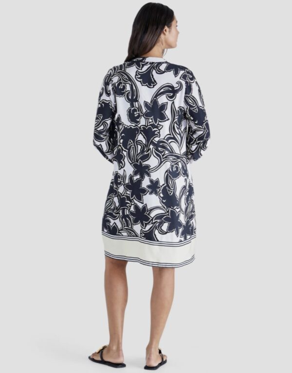 Esme Dress Black Floral - Image 4